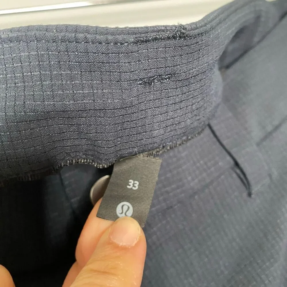 Lululemon Men’s Lightweight Casual Trouser Pants size 33